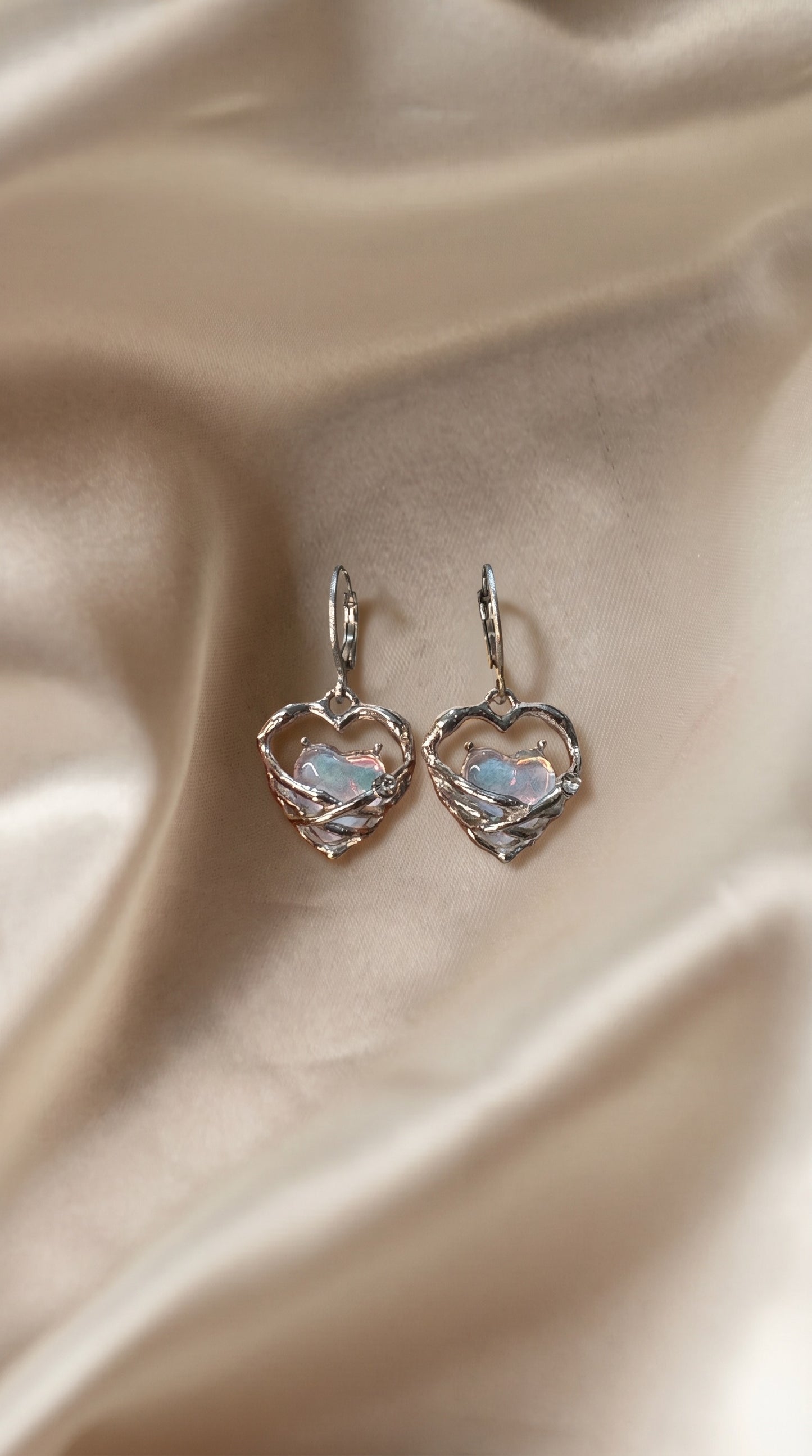 Sky Bloom Earrings (handcrafted)