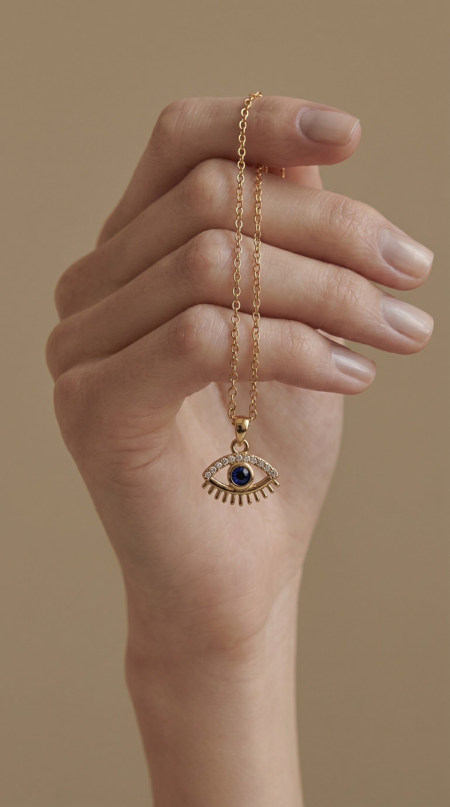 Aura eye necklace