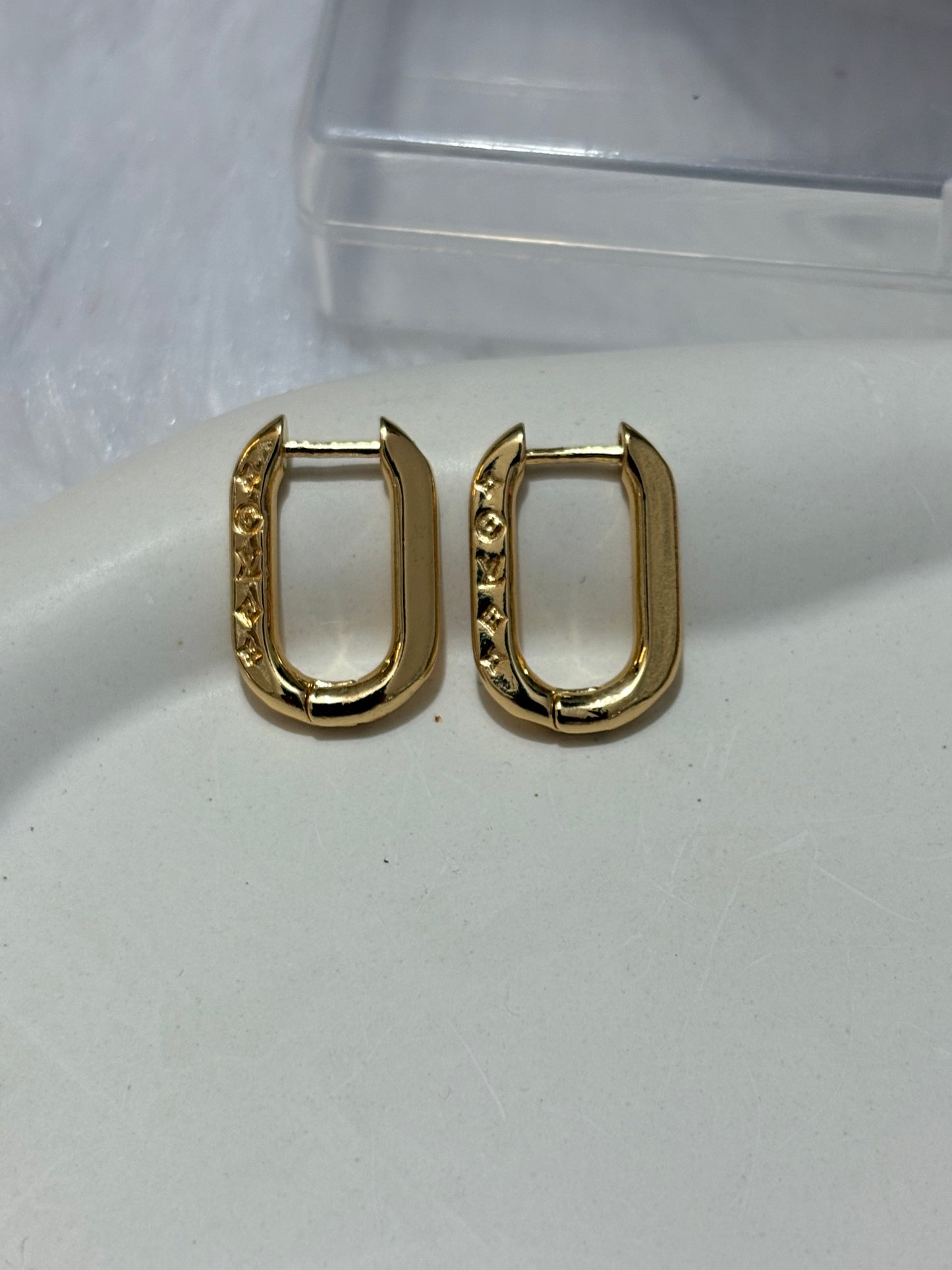 Golden Glow hoops