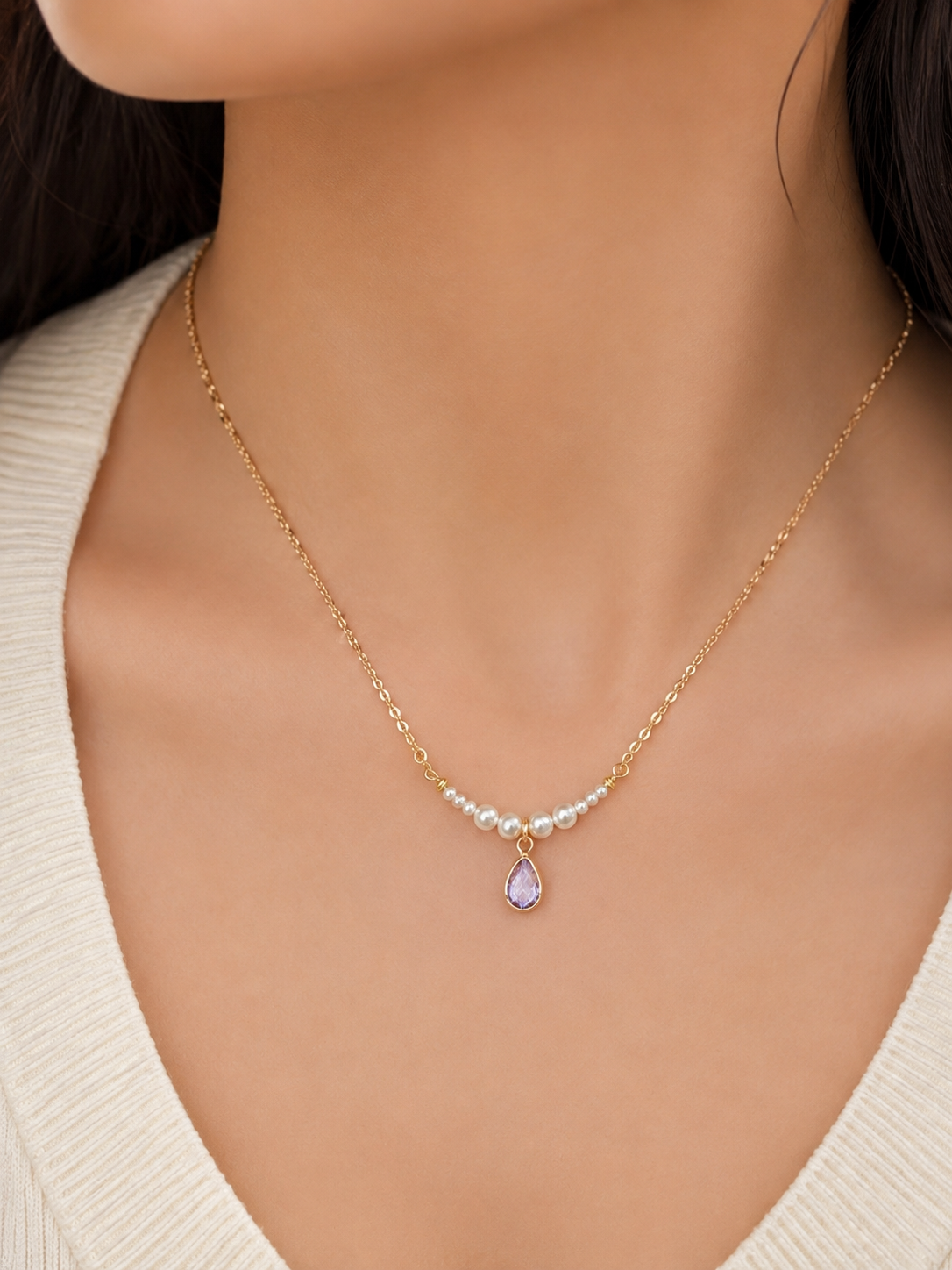 Amara Necklace handcrafted
