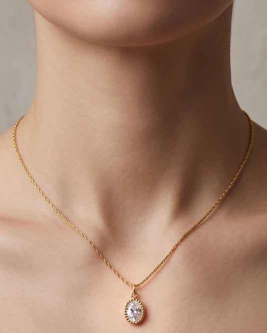 Crystal Halo Necklace