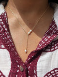Pearl tassel necklace