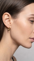 Tiny Luxe Hoops