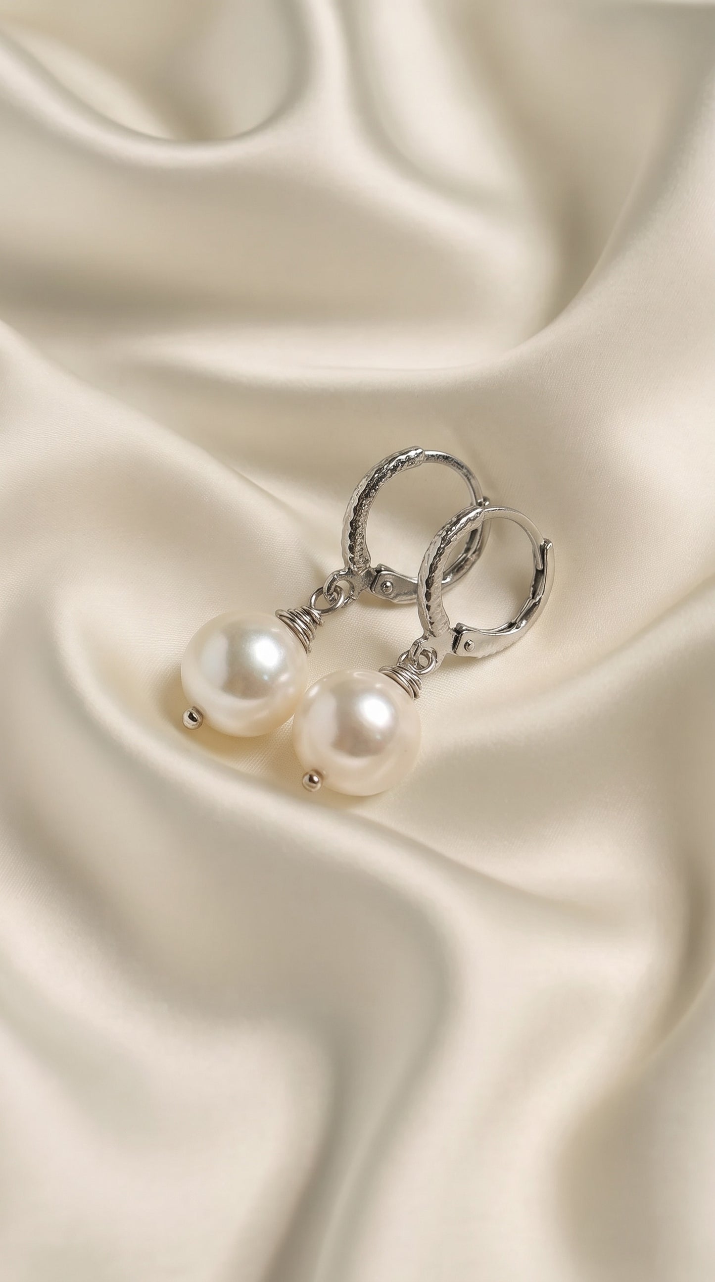Mini pearl drop Handcrafted