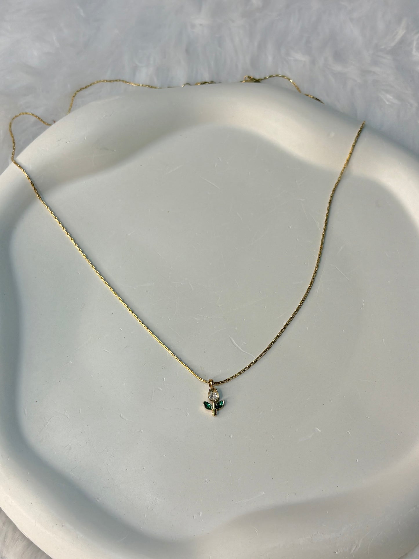 Blush Tulip Necklace