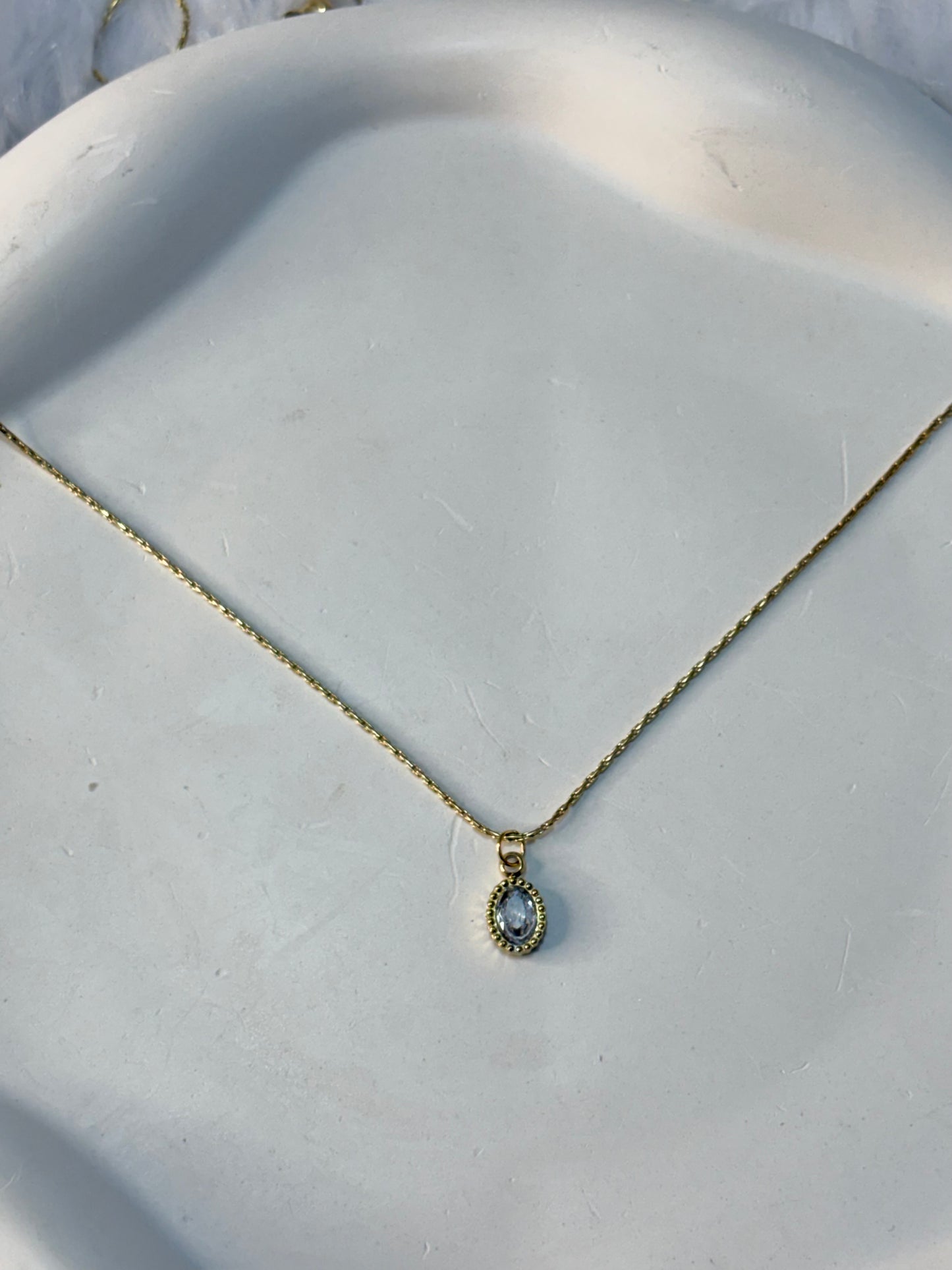 Crystal Halo Necklace