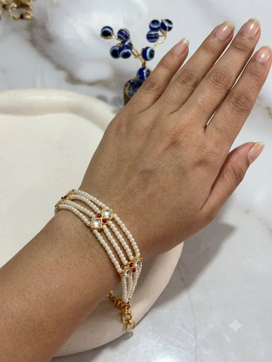 Moti Rani Bracelet handcrafted
