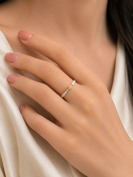 Ivory Grace Rings