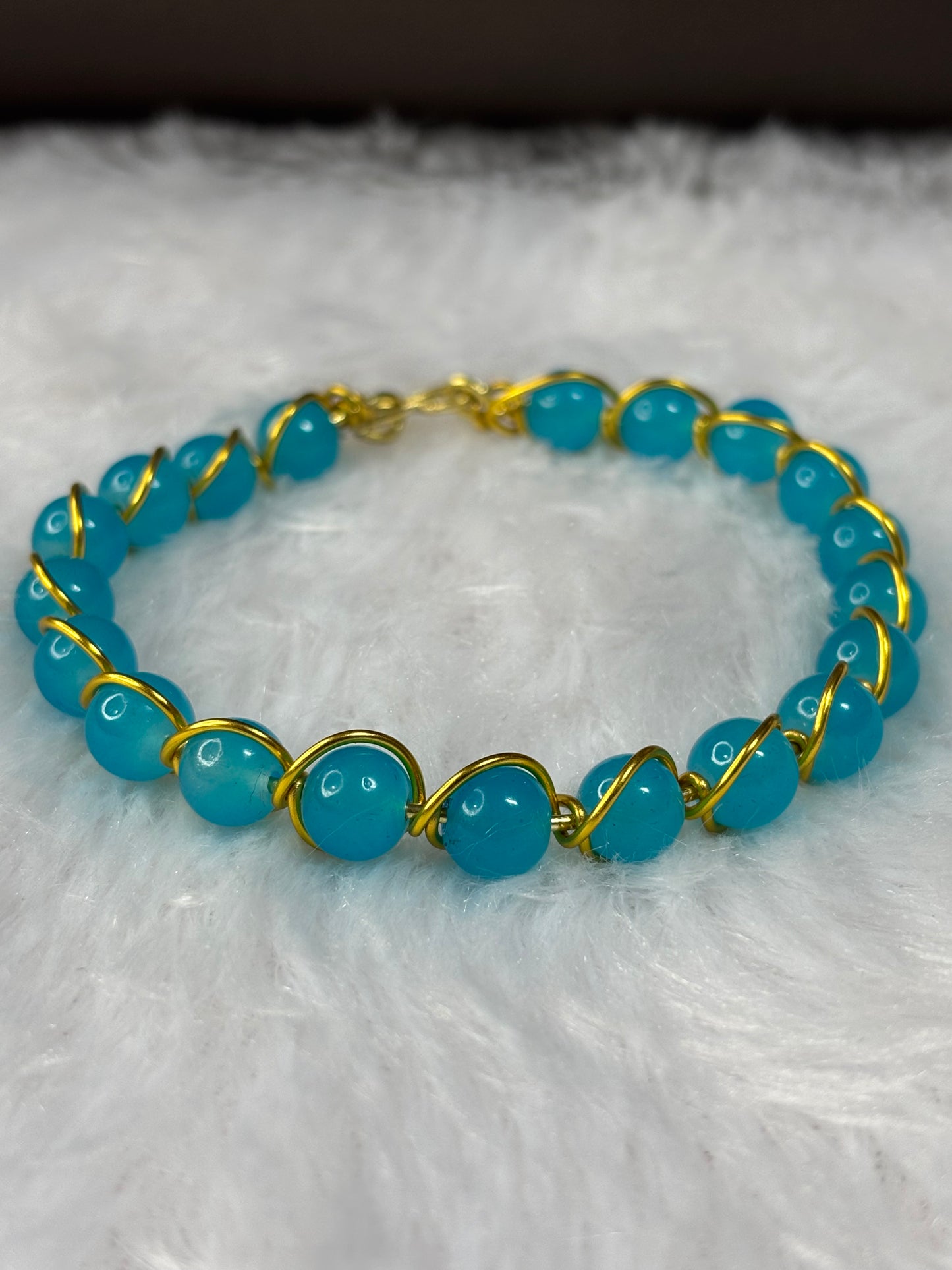 Mint Mist Bracelet Handcrafted