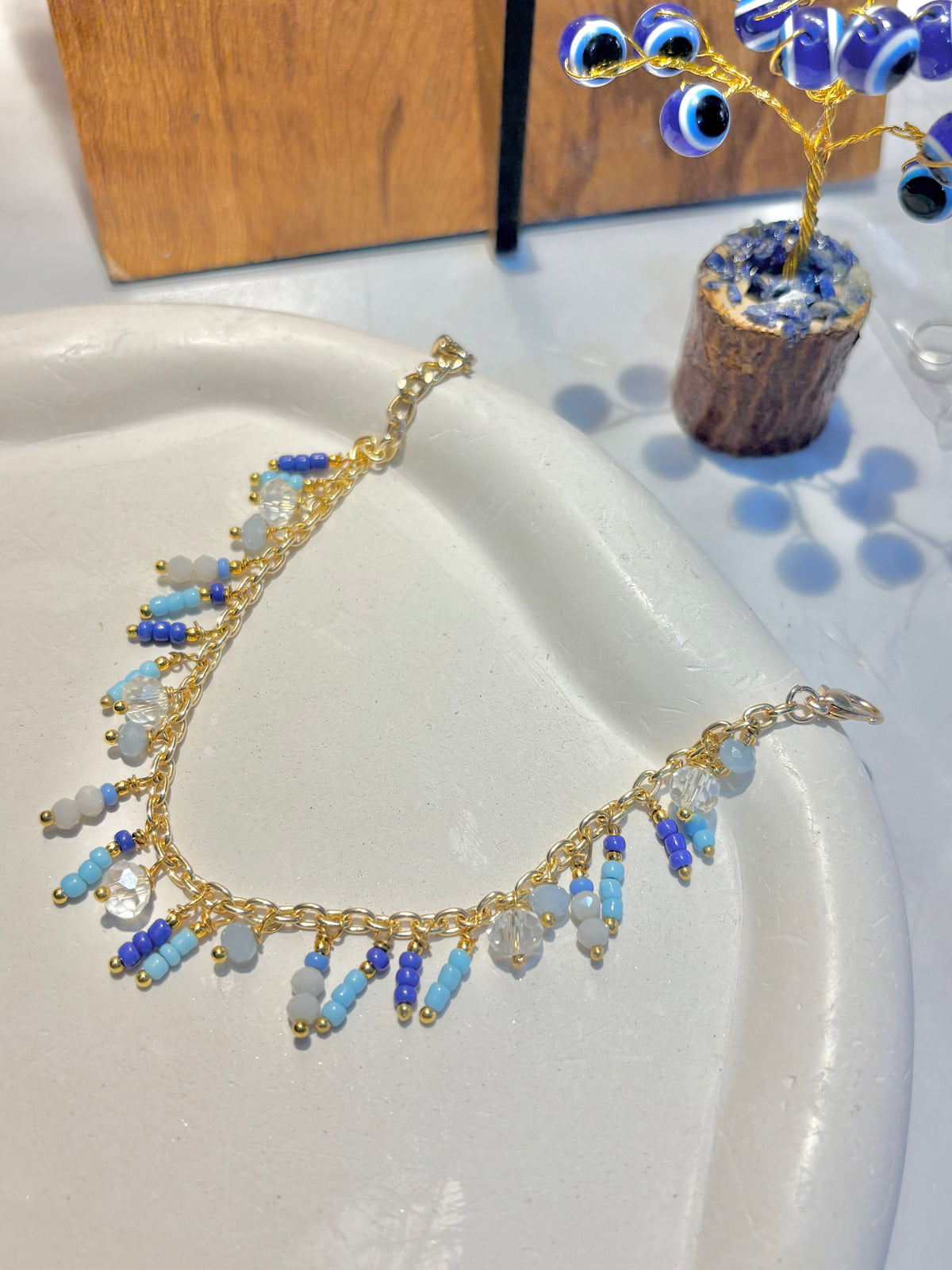 Evil Eye Cascade Bracelet