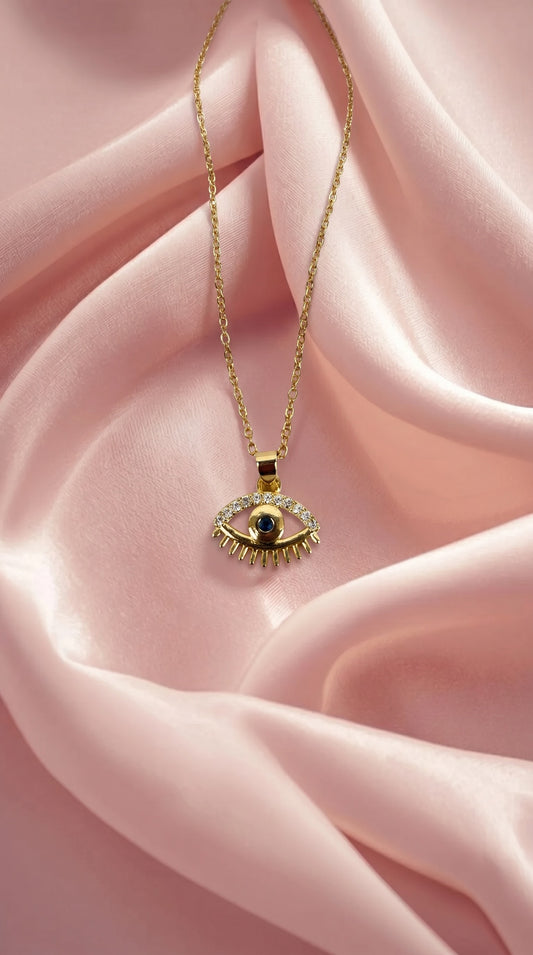 Aura eye necklace