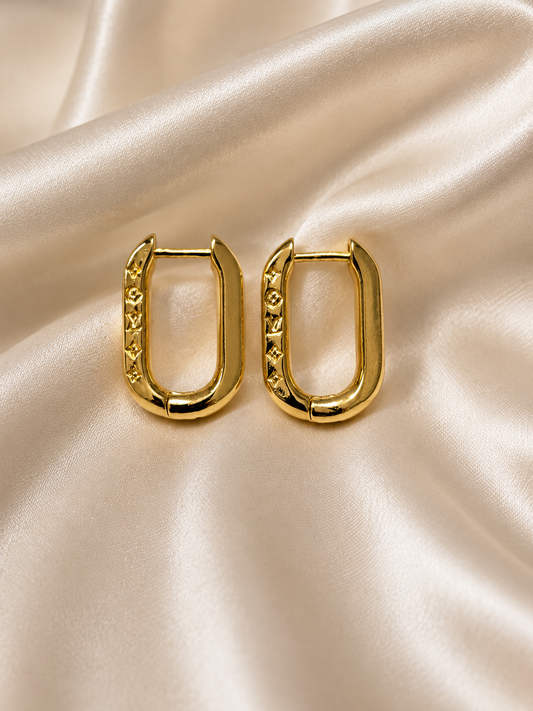 Golden Glow hoops